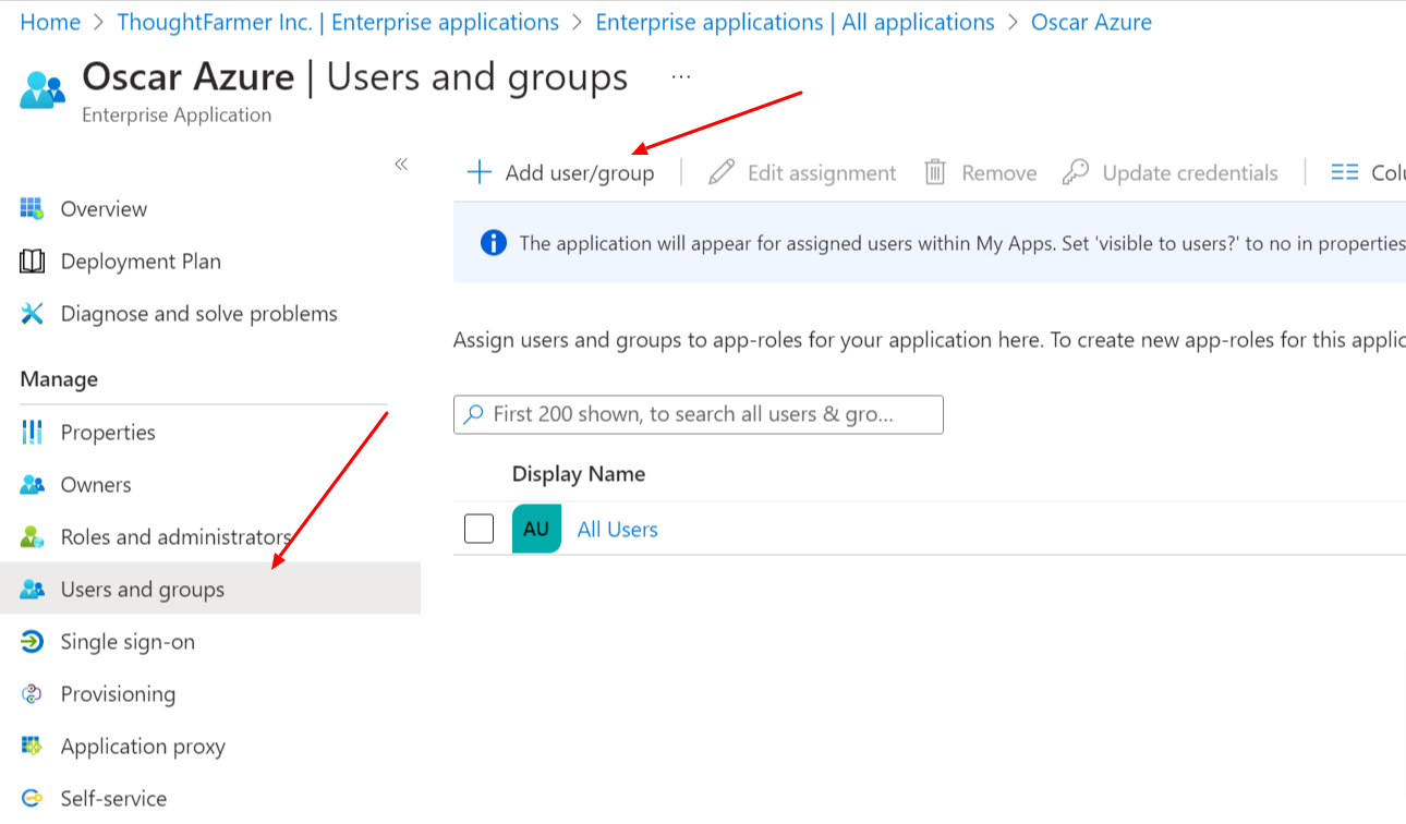 assignment required azure