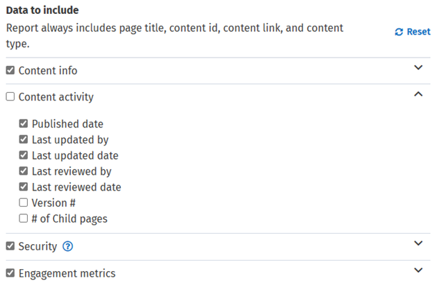 Content audit report - Data to include.png