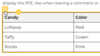 Insert and edit tables - Delete table icon.png