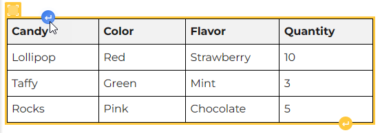 Insert and edit tables - Insert paragraph.png
