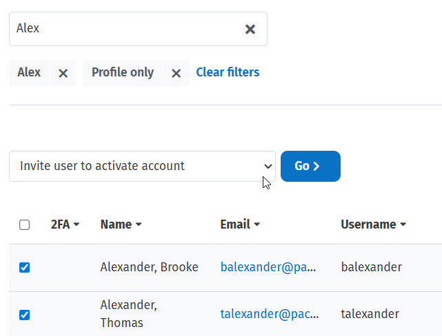 Activate profile only users - Invite user to activate.jpg